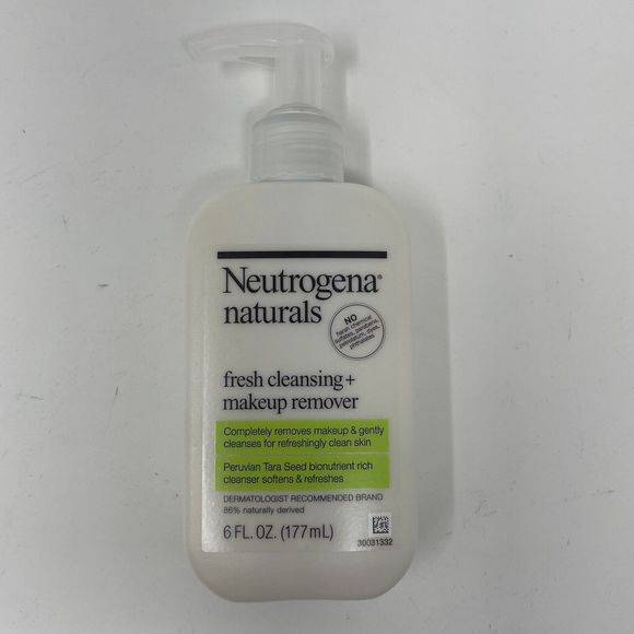 Neutrogena Other - Neutrogena Naturals Fresh Cleansing + Makeup Remover Paraben, Dye Free 6 fl oz